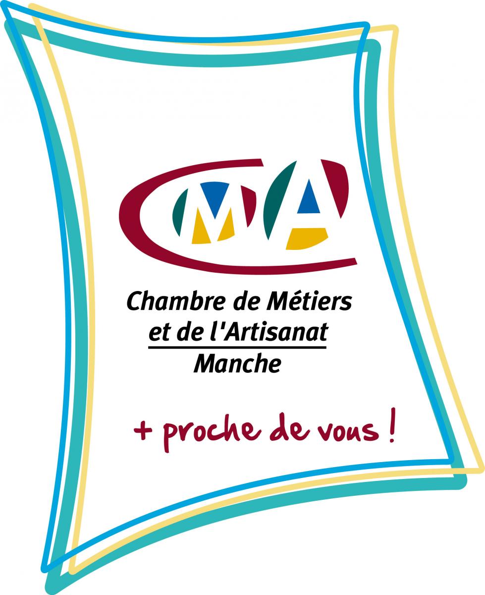 Logo CMA  site www.artisanat50.fr